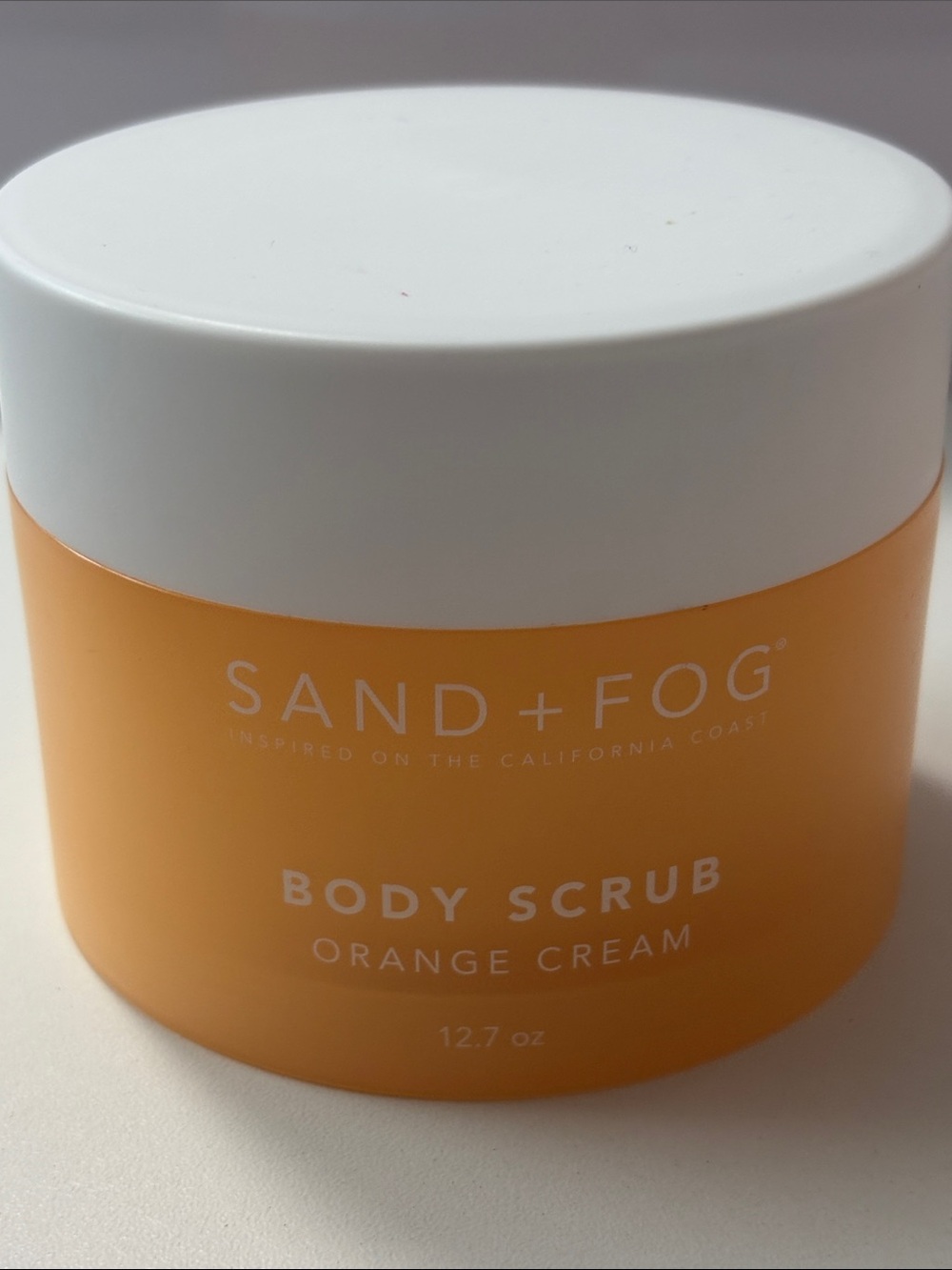 Sand + Fog Orange Cream Body Scrub